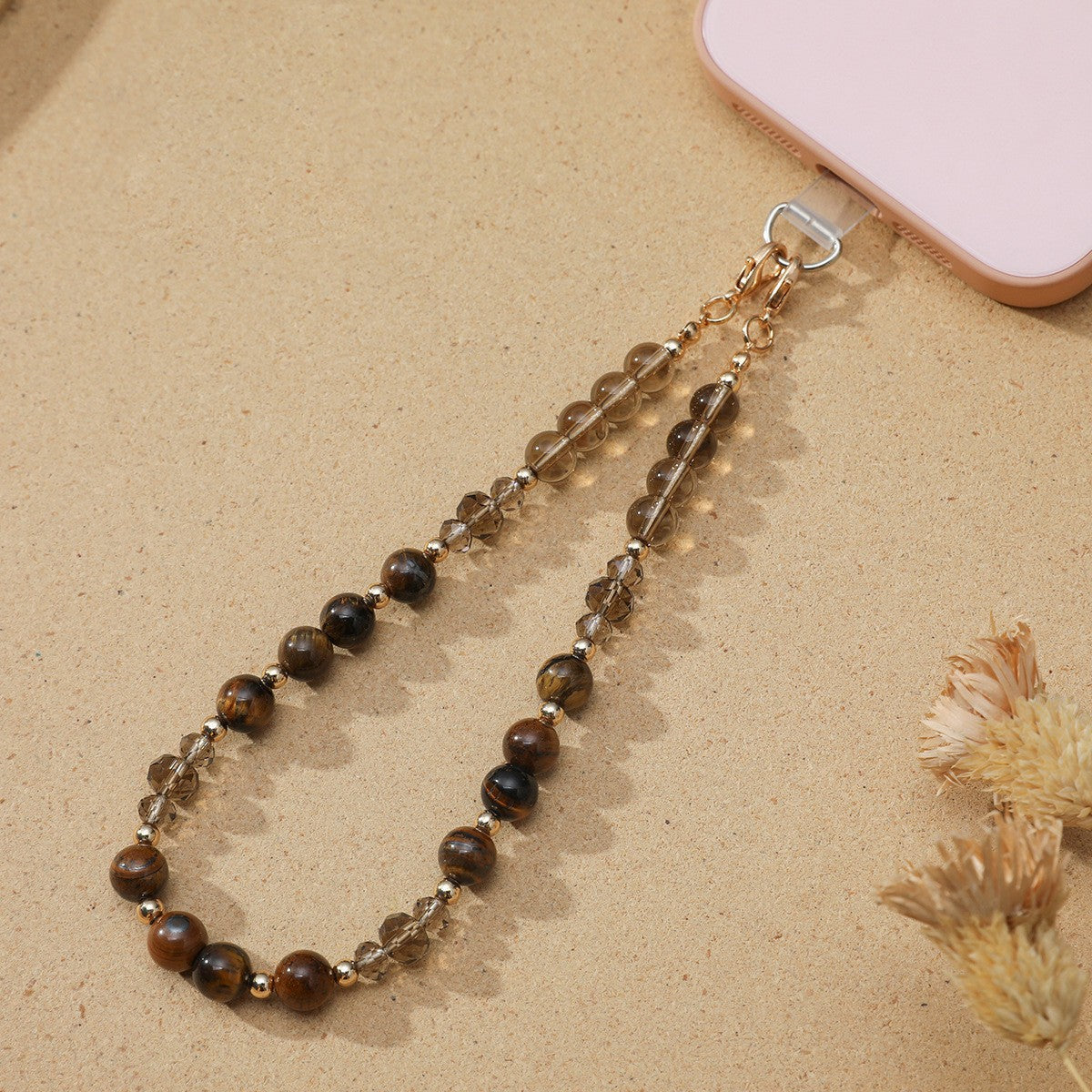Perlen-Handykette Halter Brehn