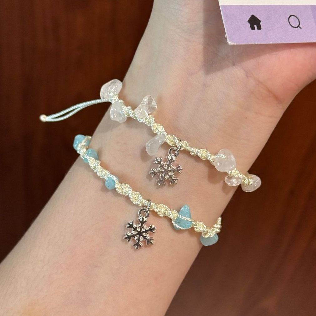 Crystal Charm Armband Brehn