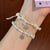 Crystal Charm Armband Brehn