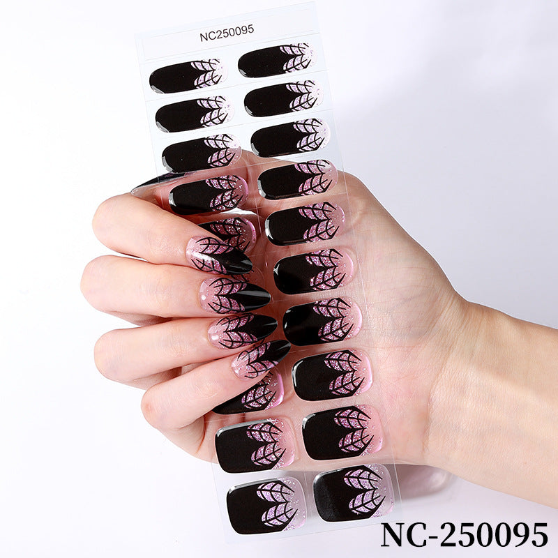Halloween-Themen Nagelkunst-Wraps