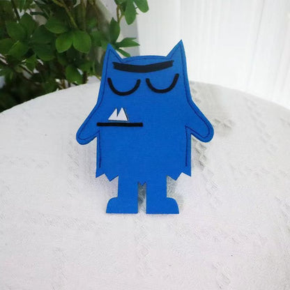 Fun Filz Emoticon Charaktere Brehn