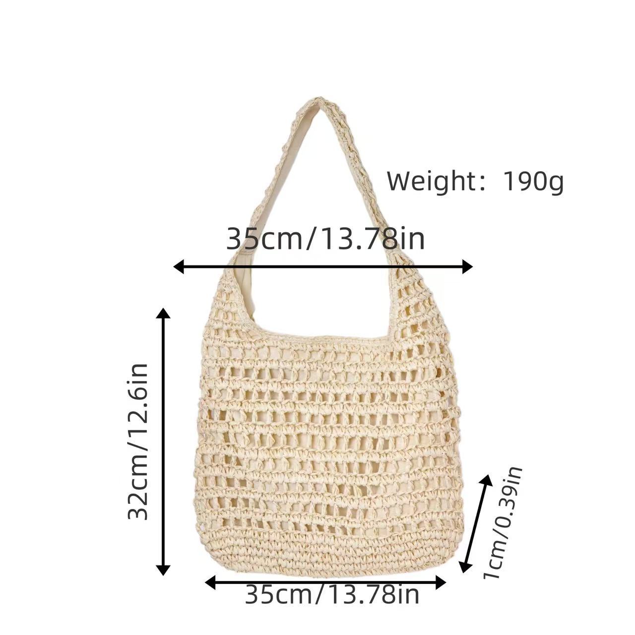 Handgefertigte Makramee Shopper-Tasche Brehn