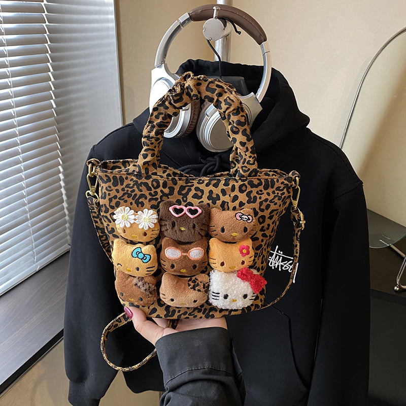 Niedliche Plüsch-Charakter-Handtasche