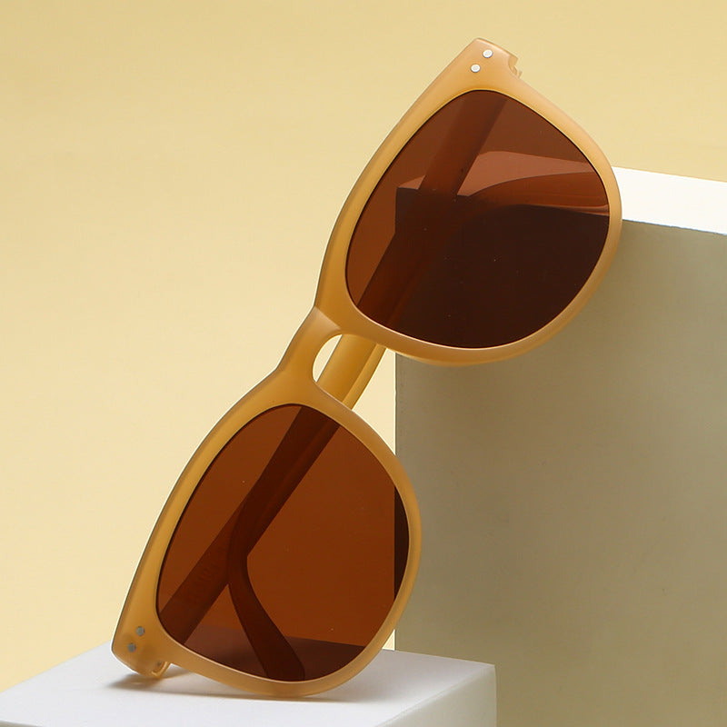 Damen Modische Schildpatt Sonnenbrille mit stilvollem Rahmen Brehn