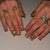 Glamouröse mit Strass verzierte Nagelerweiterungen Brehn