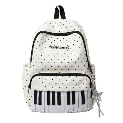 Musikalisch-Themen-Punktemuster-Rucksack Brehn