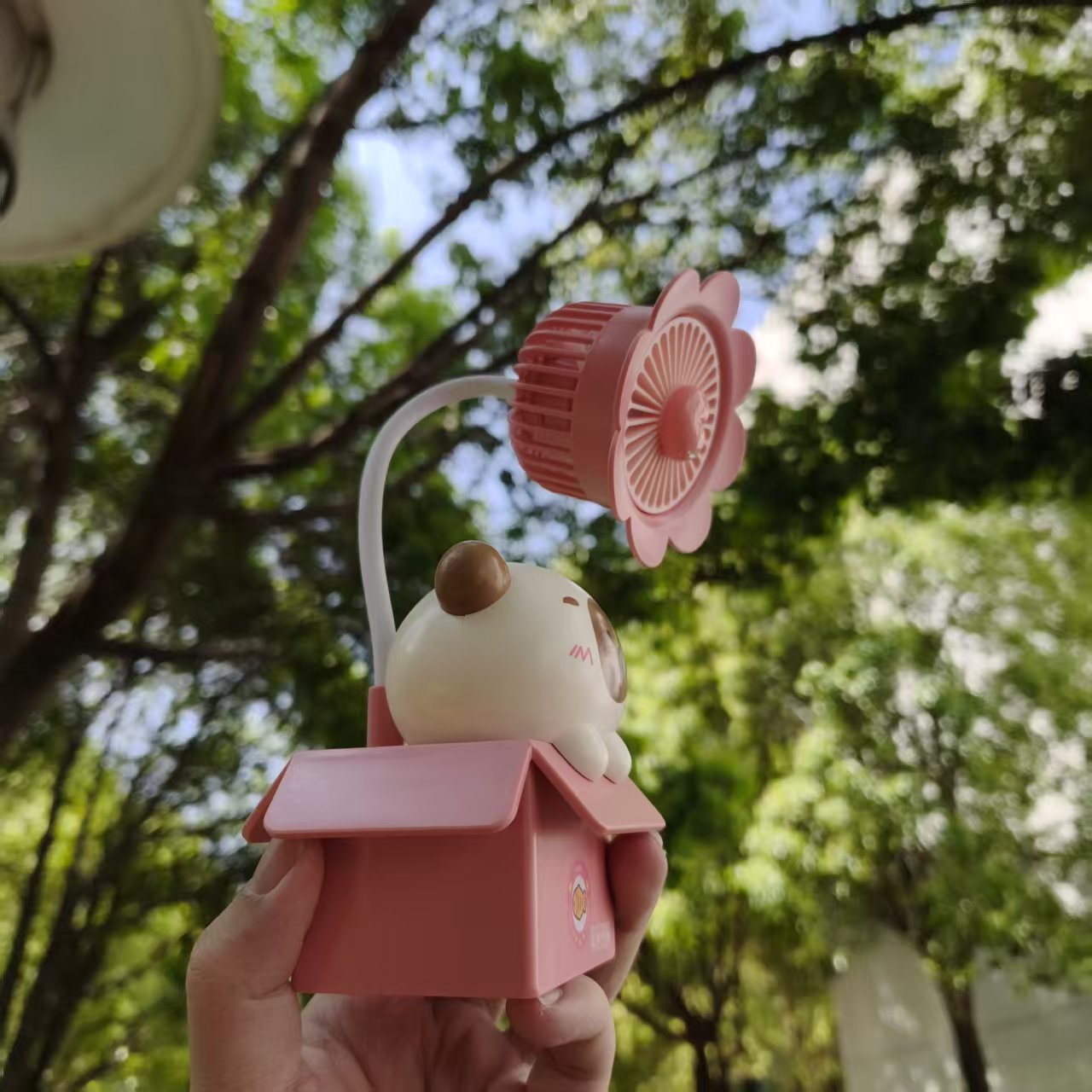 Unisex Dekorativer Tischventilator mit Tiermotiv Brehn