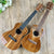Premium Massivholz Konzert Ukulele Brehn