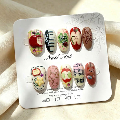 Dekorative Nagelkunst