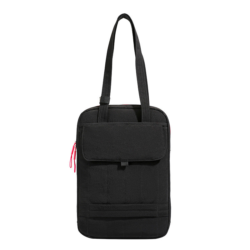Strukturiertes gestepptes Laptop Tote Bag Brehn