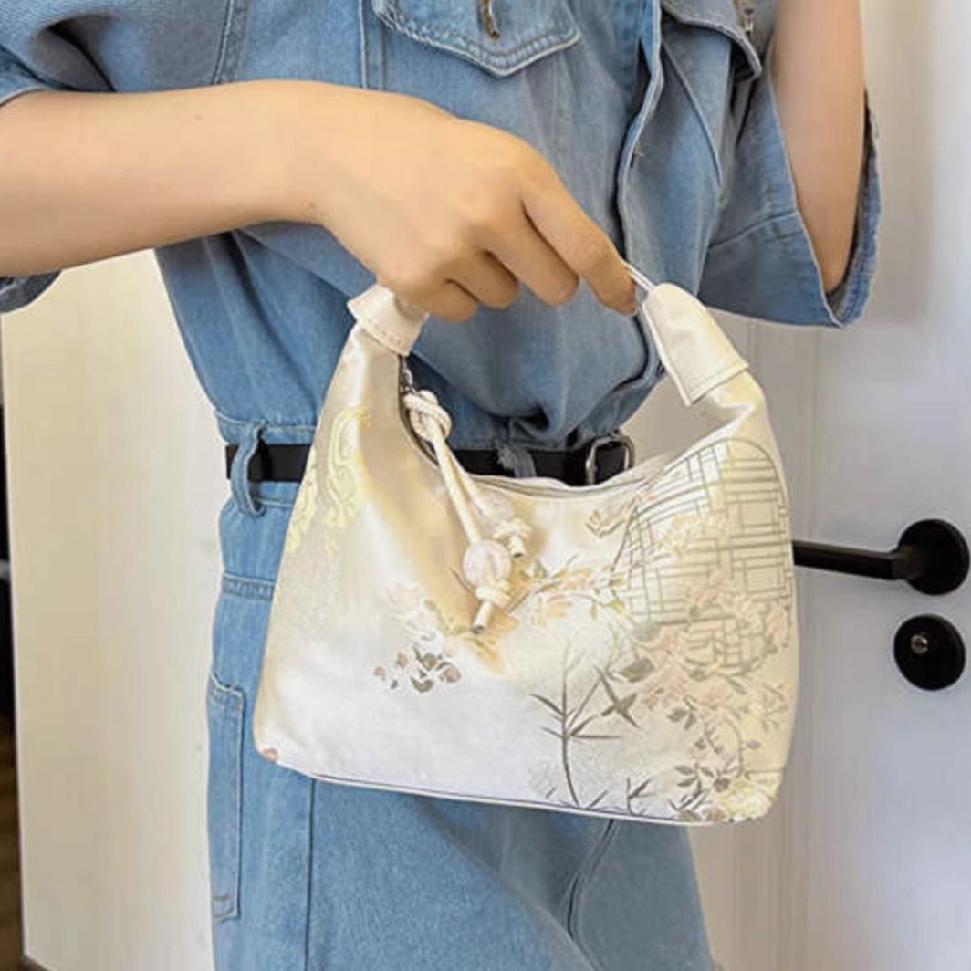 Blumenmuster Handtasche für den Abend Brehn