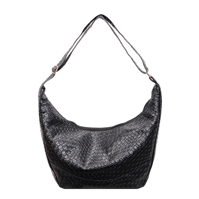 WoWoven Texturierte Hobo-Handtasche Brehn