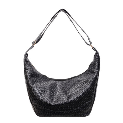 WoWoven Texturierte Hobo-Handtasche Brehn