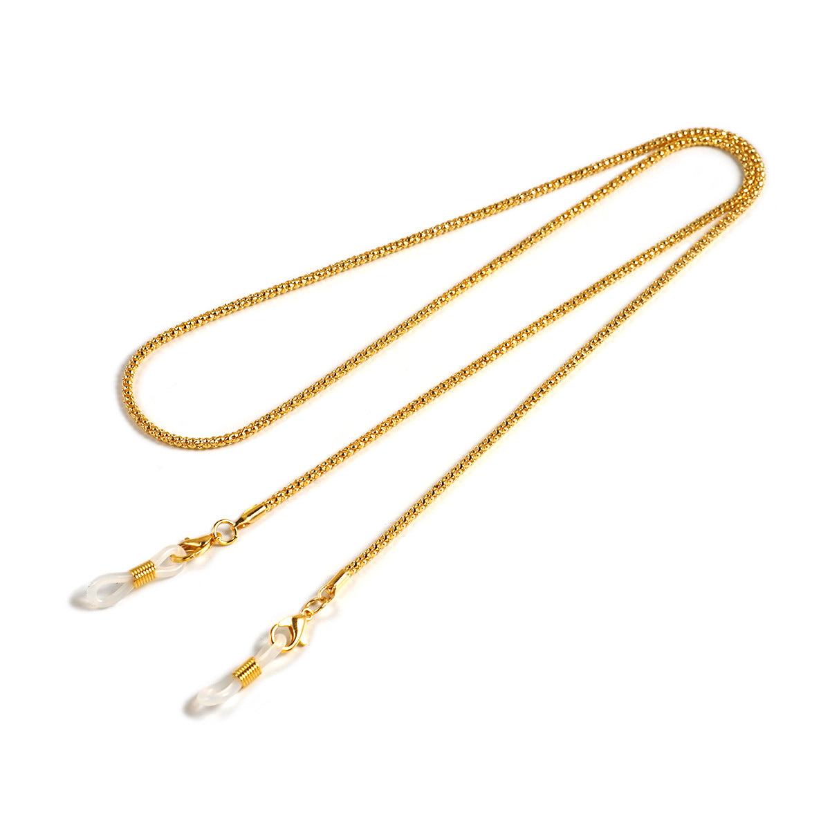 Elegante Goldene Metall Brille Kette Brehn