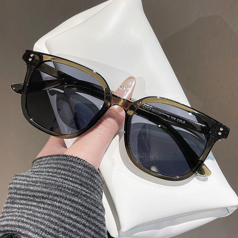 Damen elegante quadratische Sonnenbrille Brehn