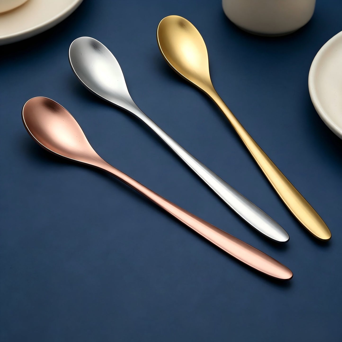 Eleganter Dessertlöffel Aus Hochwertigem Edelstahl Brehn