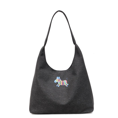 Süße Hundethemen-Schultertasche