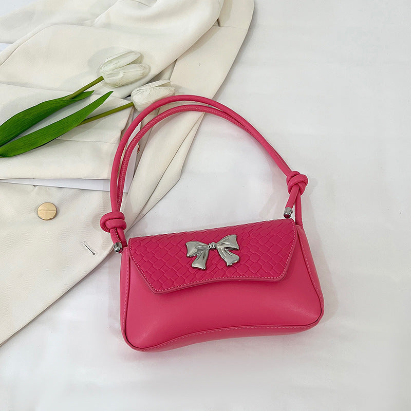 Chic Bow-Detail Handheld Clutch Bag Brehn
