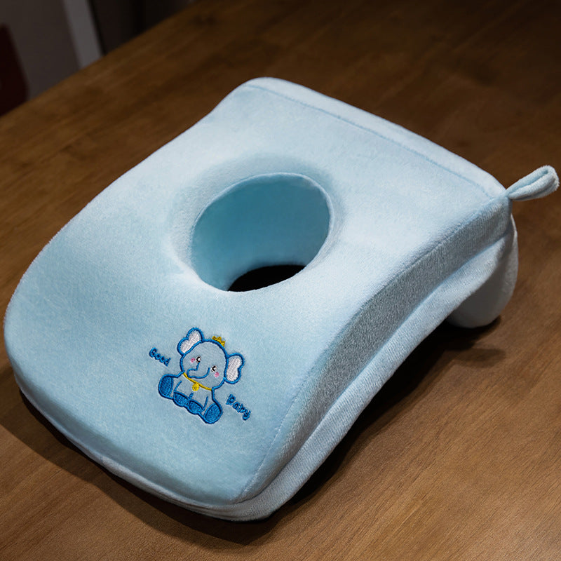 Plüsch Nackenstützkissen mit ergonomischer Aussparung Brehn
