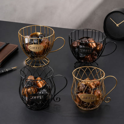 Dekorativer Kaffeetassenhalter