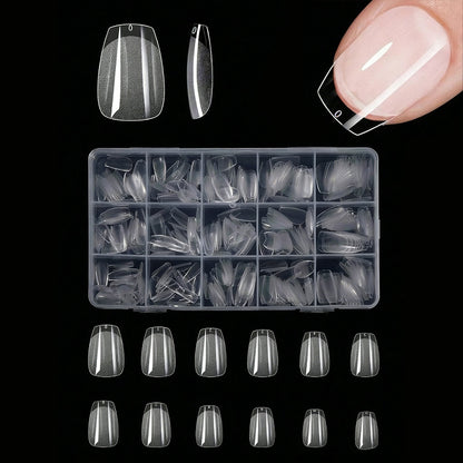 Premium Clear Press-On Nail Tips Brehn