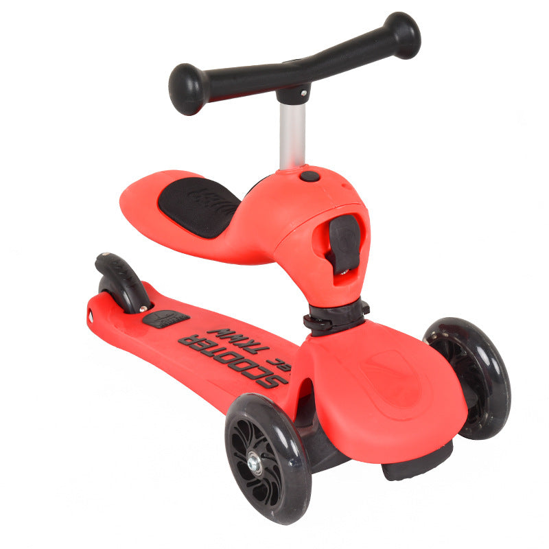 Höhenverstellbarer Gleiter Scooter Brehn