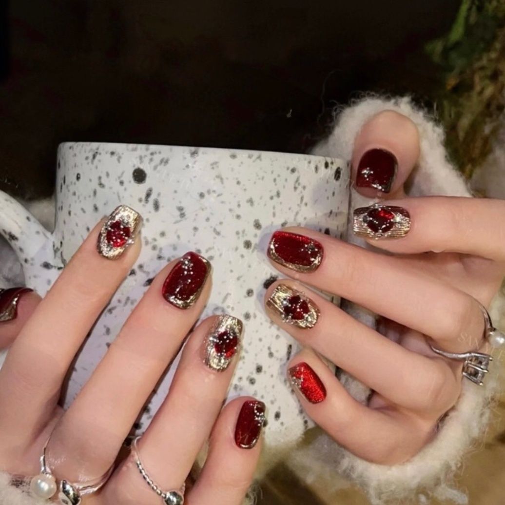 Festliches Glamouröses Nagelkunst-Set Brehn