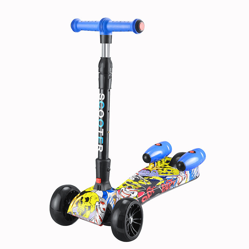 Kickboard Scooter mit verstellbarem Lenker Brehn