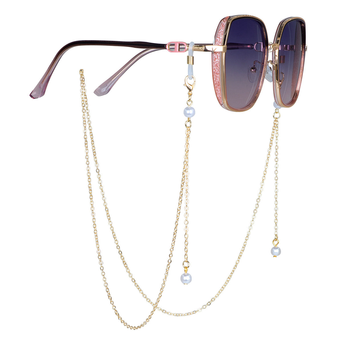 Eleganter verstellbarer Brillenkettenhalter Brehn