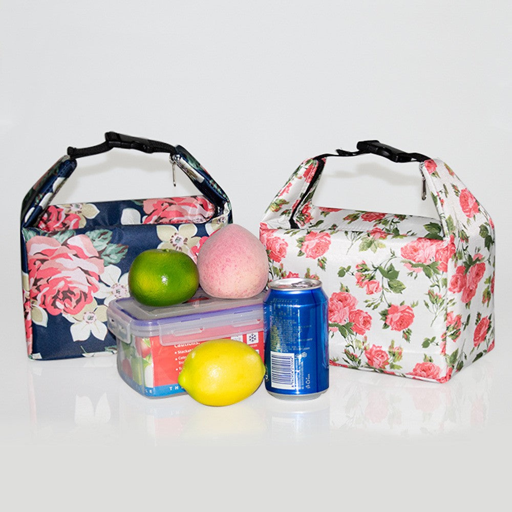 Damen Isolierte Blumen-Kühltasche Brehn
