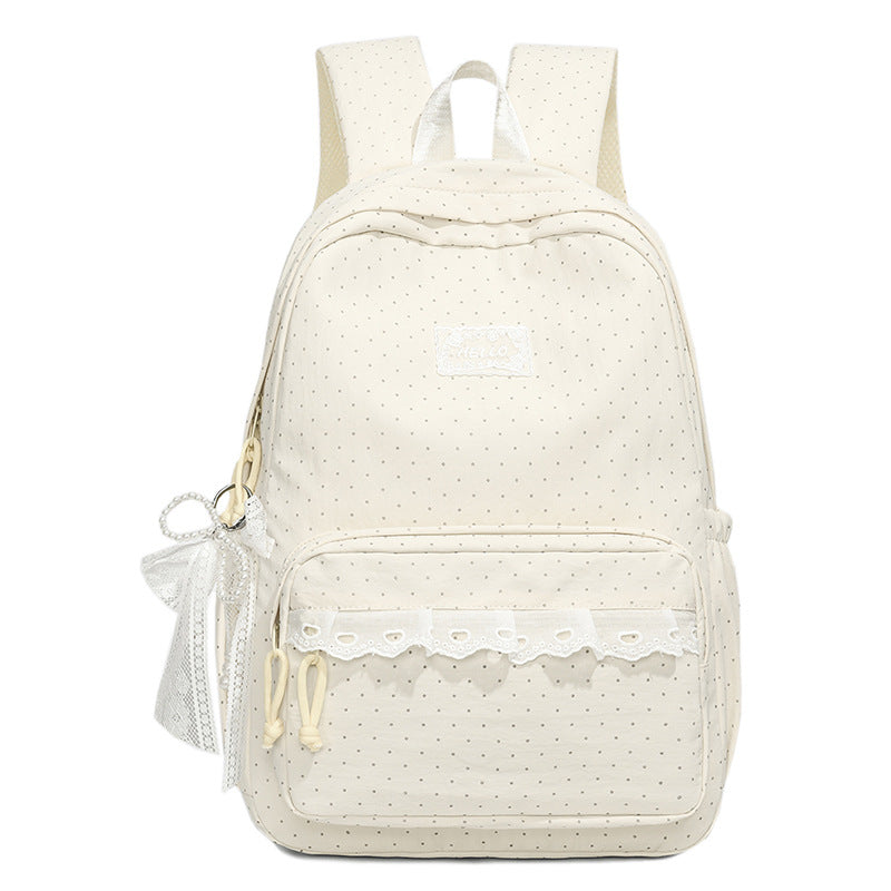 Stylischer Punkte Rucksack Brehn