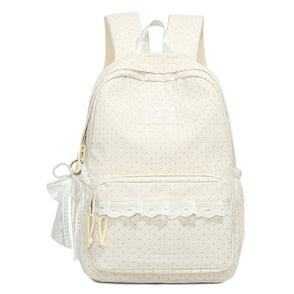 Stylischer Punkte Rucksack Brehn