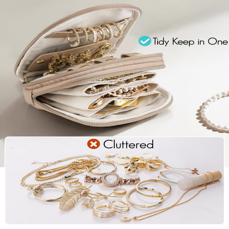 Eleganter Schmuck-Organizer mit Mehrfachen Fächern Brehn