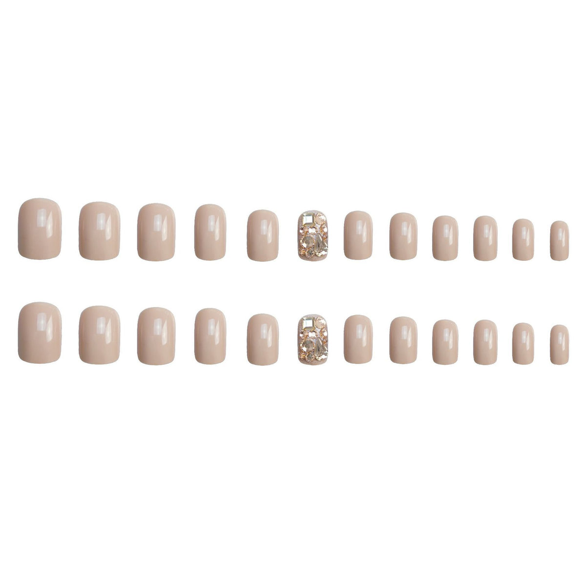 Premium Glänzendes Nagelkunst Set Brehn