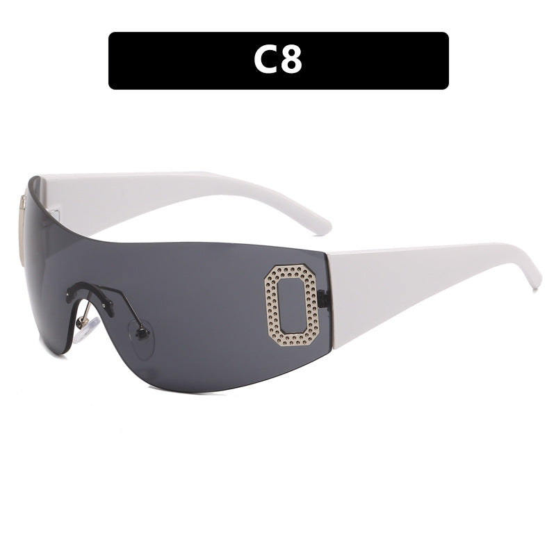 Damen sportliche modische Sonnenbrille mit elegantem Design und UV-Schutz Brehn
