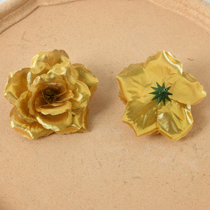 Elegante Stoffblumen-Haarspangen