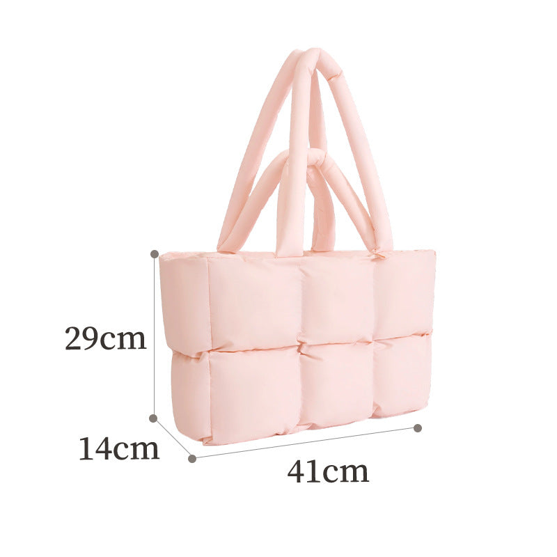 Gepolsterte Puff-Tote-Bag Brehn