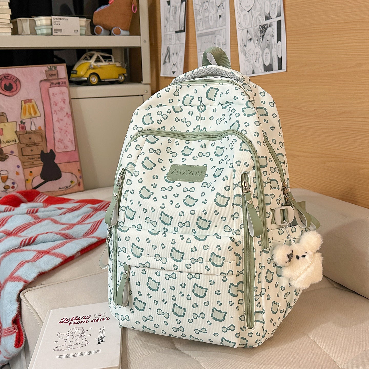 Verspielter Bedruckter Rucksack