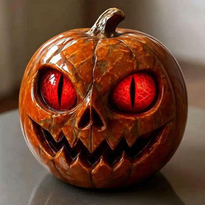 Dekorative Halloween Kürbis Skulptur Brehn