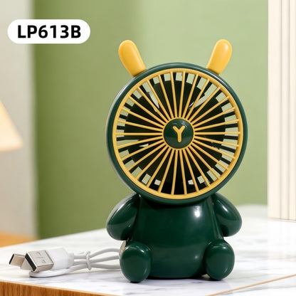 Damen tragbarer Mini-Ventilator mit Tierdesign Brehn