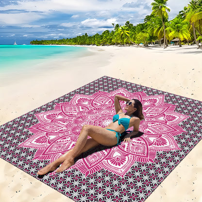 Mandala Design Strandmatte Brehn