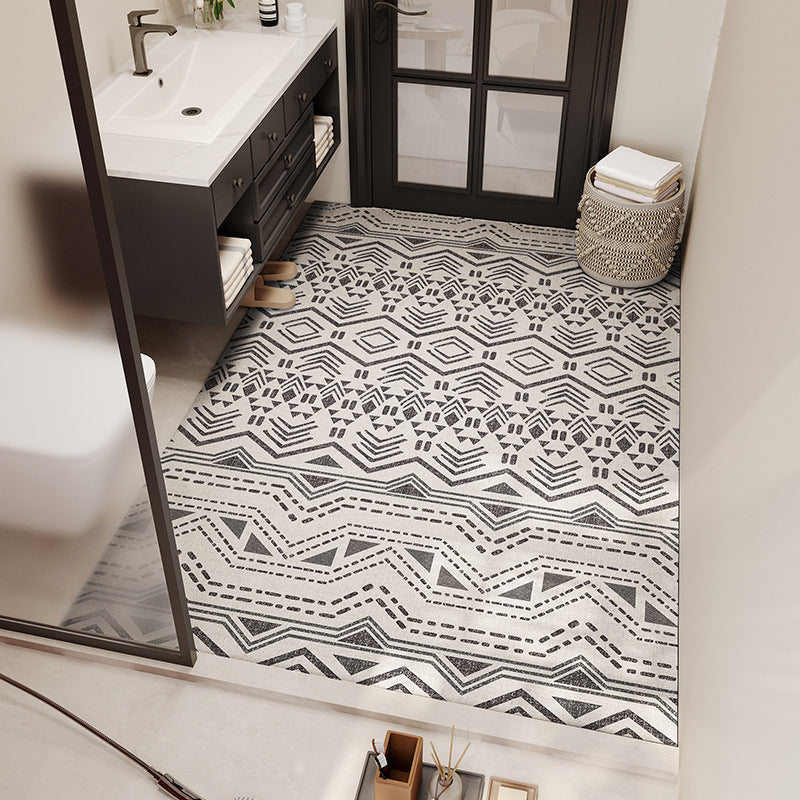 Tribal-Muster-Badezimmermatte Brehn