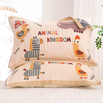 Damen Kissenbezüge mit fröhlichem Patchwork-Motiv Brehn