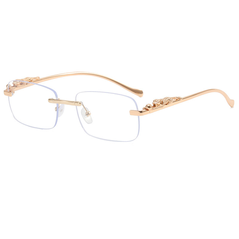 Damen Designer-Sonnenbrille mit feinem Metallrahmen und luxuriösen Details Brehn