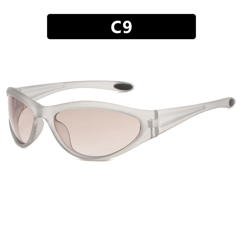 Damen sportliche Sonnenbrille mit polarisierenden Gläsern und ergonomischem Design Brehn