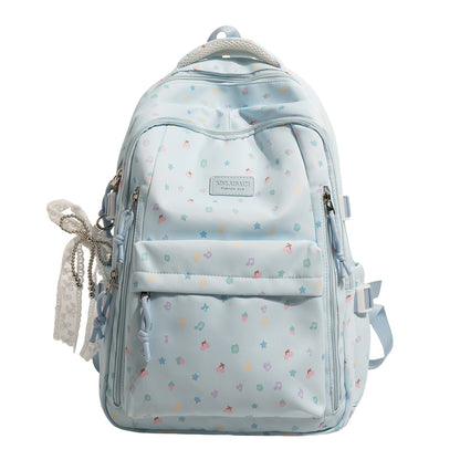 Stylischer Multi-Taschen-Rucksack mit dekorativen Akzenten Brehn
