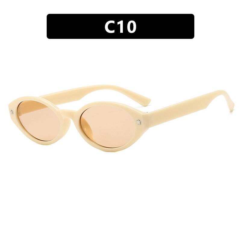 Damen Cat-Eye Sonnenbrille mit elegantem Tragetaschen-Design Brehn