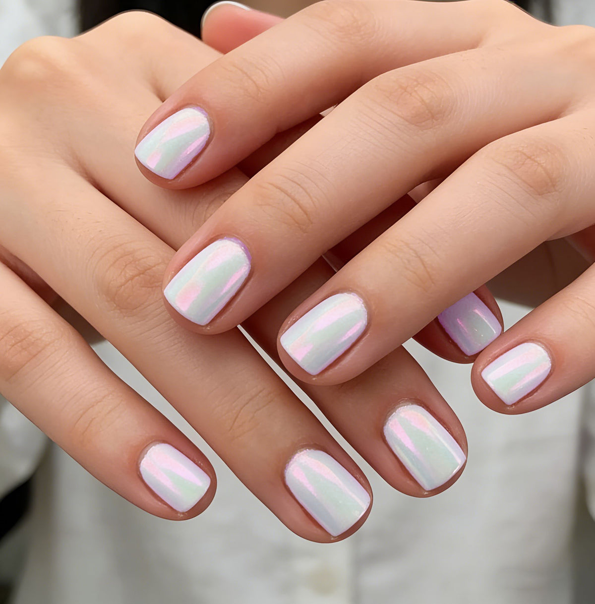Glänzende reflektierende Nagelverstärkungen Brehn