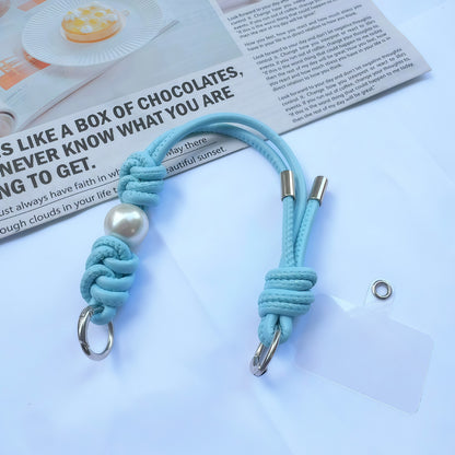 Eleganter geknoteter Leder-Schlüsselanhänger Halter Brehn