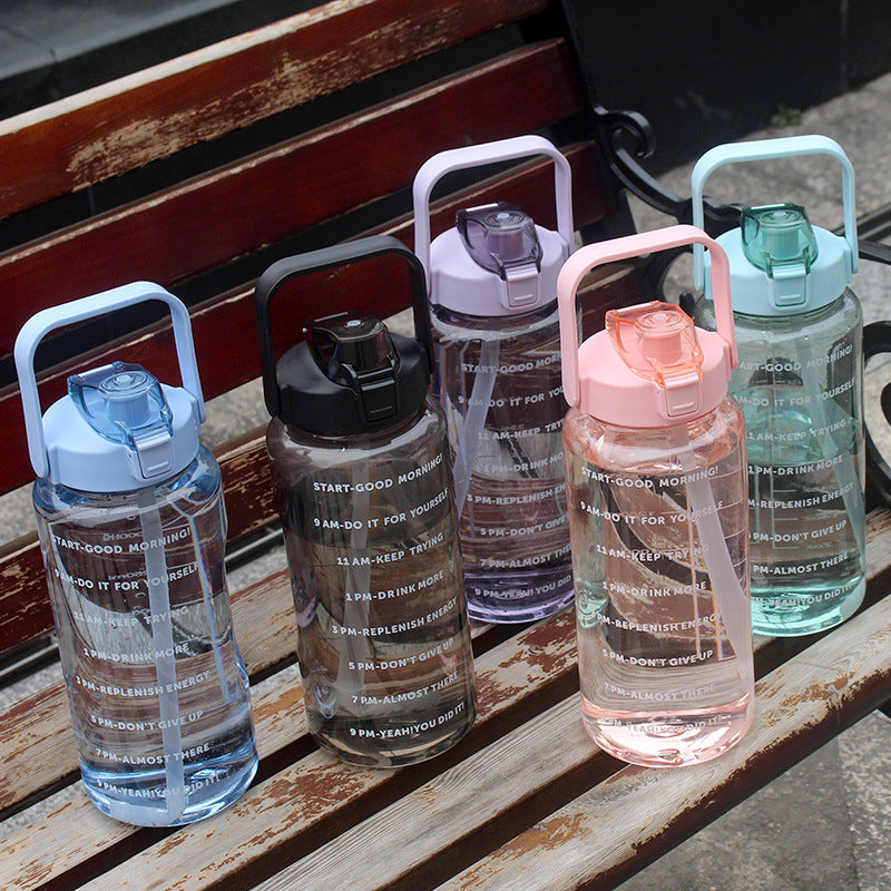 Damen Motivierende Trinkflasche Brehn